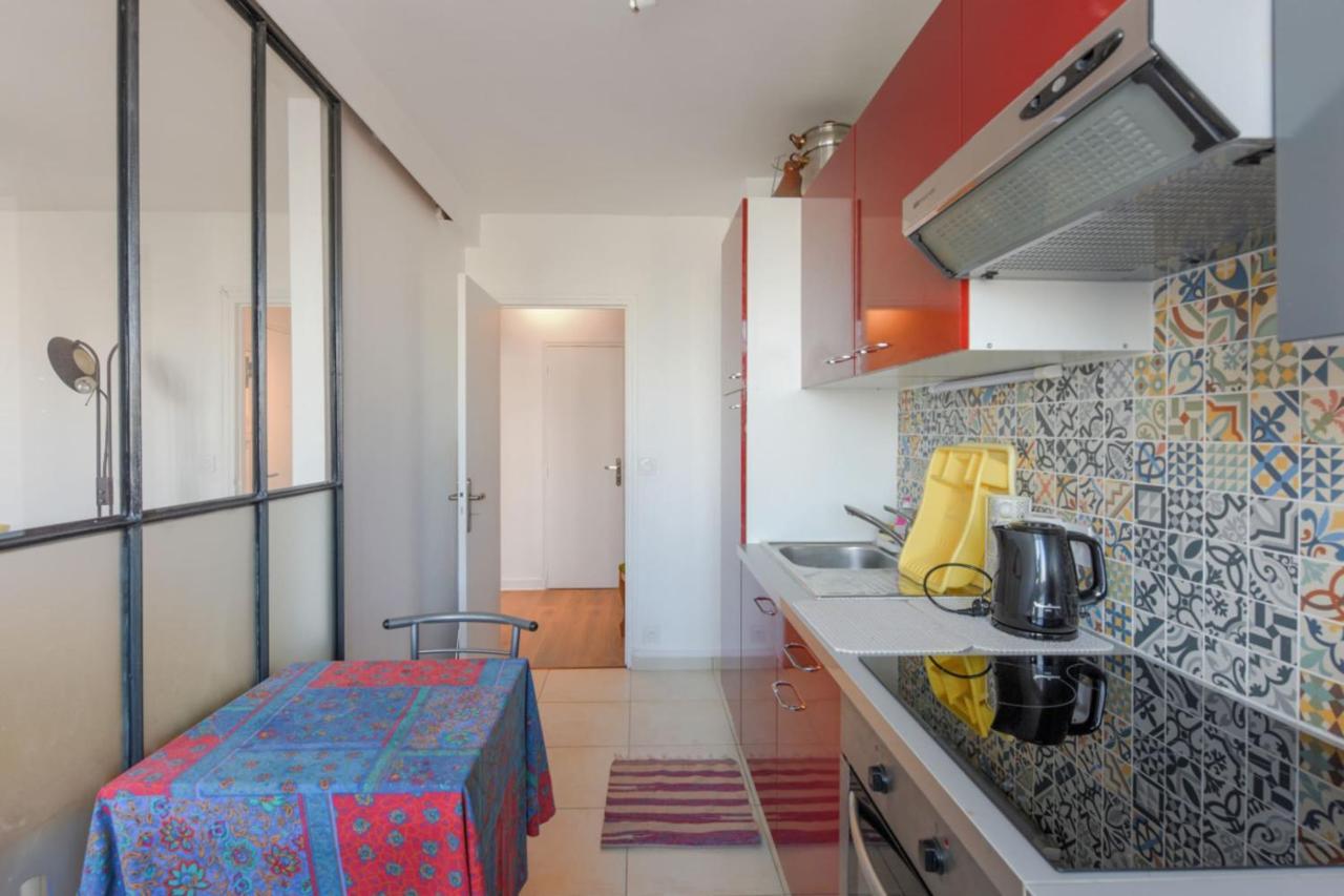 Appartement Jaures Vue Sur La Seine - Welkeys Clichy Bagian luar foto