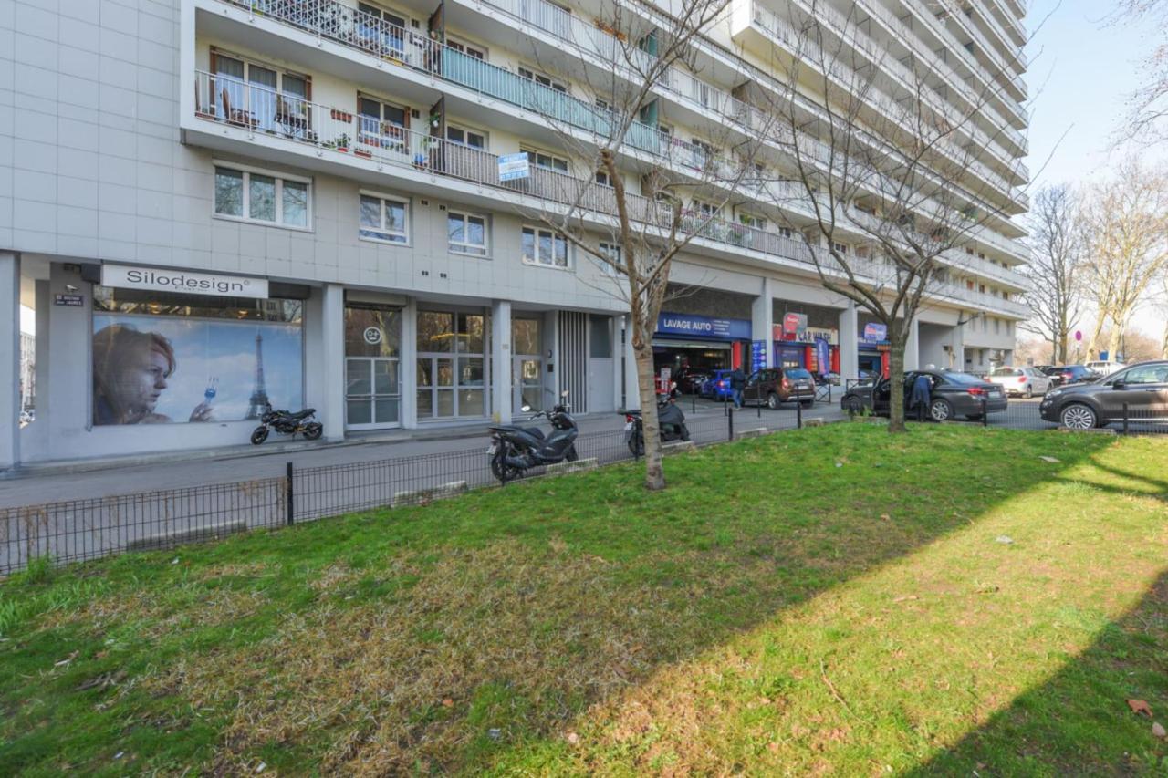 Appartement Jaures Vue Sur La Seine - Welkeys Clichy Bagian luar foto